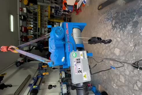 2 Ton 4 Movement Monorail Rope Crane