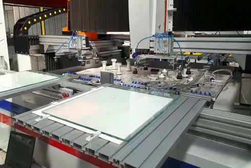 Cnc Cam İşleme Merkezi (CNC Work Centers for GLASS 3 AXIS,4 AXIS )