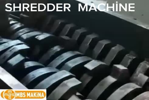 MMP Atım Metal Geri Dönüşüm Shredder Makinası