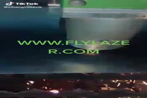 8 Kw Kabinli Çift Tabla Fiber Lazer Kesim Makinası Fly