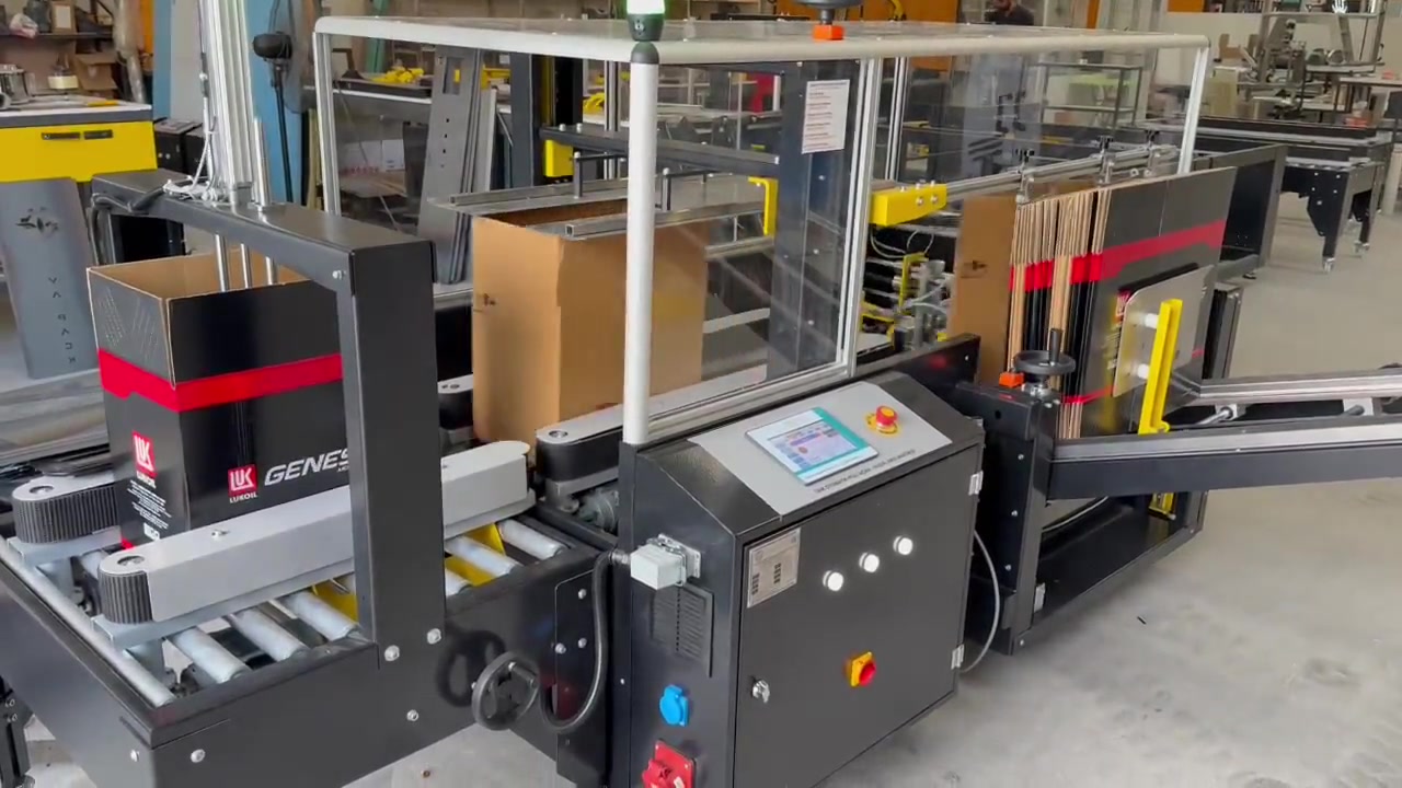 Tam Otomatik Koli Açma Koli Hazırlama Makinesi