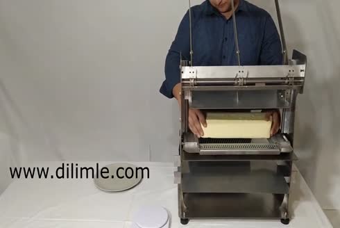 BD 30 Blok Gıda Dilimleme Makinesi 50 g Kaşar Peyniri Dilimleme