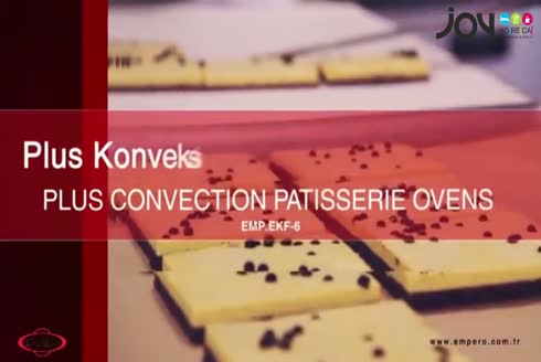  Yana Açılır Konveksiyonlu Patissserie Fırın