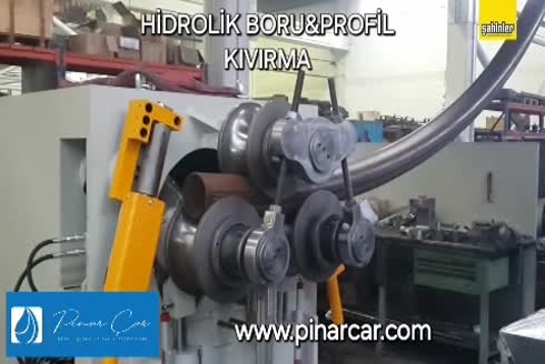 HPK 120 - Hidrolik Profil Kıvırma Makinası