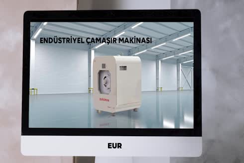 40 Kg Endüstriyel Çamaşır Makinası