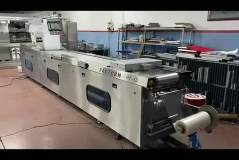 15-18 Beats / Minute Chain Thermoform Packaging Machine