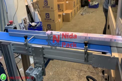 NP-100 Tam Otomatik Kutu Paketleme Makinası