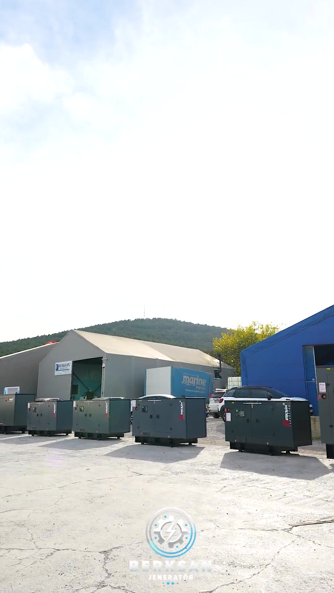 350 KW | Dizel | Kabinli | Sessiz | Kampanyalı Jeneratör”Baudouın Motorlu