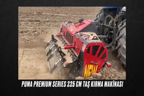 Puma Premium Series 225 Cm Taş Kırma Makinası