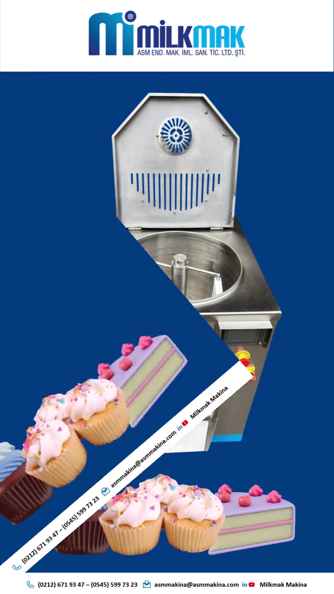 Krema Pişirme Pastörizatörü