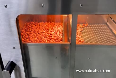 6-12 Kg/Hour Nuts Roasting Machine