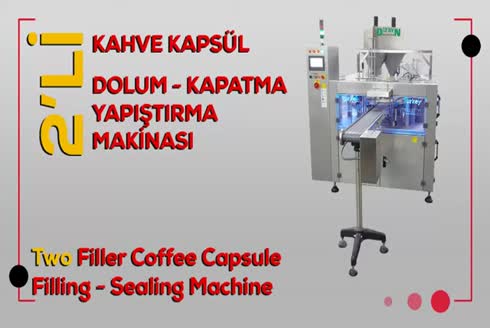 5000 Adet / Saat Otomatik Kapsül Dolum Makinası