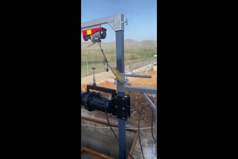 15 kW Pik Döküm Gövde Krom Pervaneli Gübre Karıştırıcı