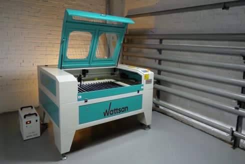 Wattsan 1290 LT (120x90 cm) CO2 Lazer Kesim ve Kazıma Makinesi 