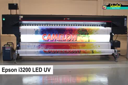 Hybrid 4 Kafalı UV Baskı Makinası