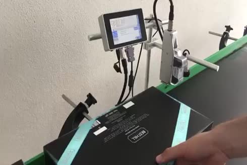 Küçük Karakter Çok Satırlı İnkjet Kodlama Makinesi E1S