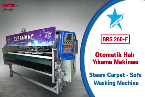 Elektrostatik Boyalı Tam Otomatik Halı Yıkama Makinası