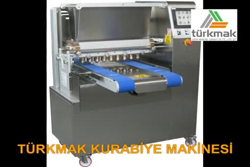1400 Adet / Saat Kuru Pasta Kurabiye Makinası