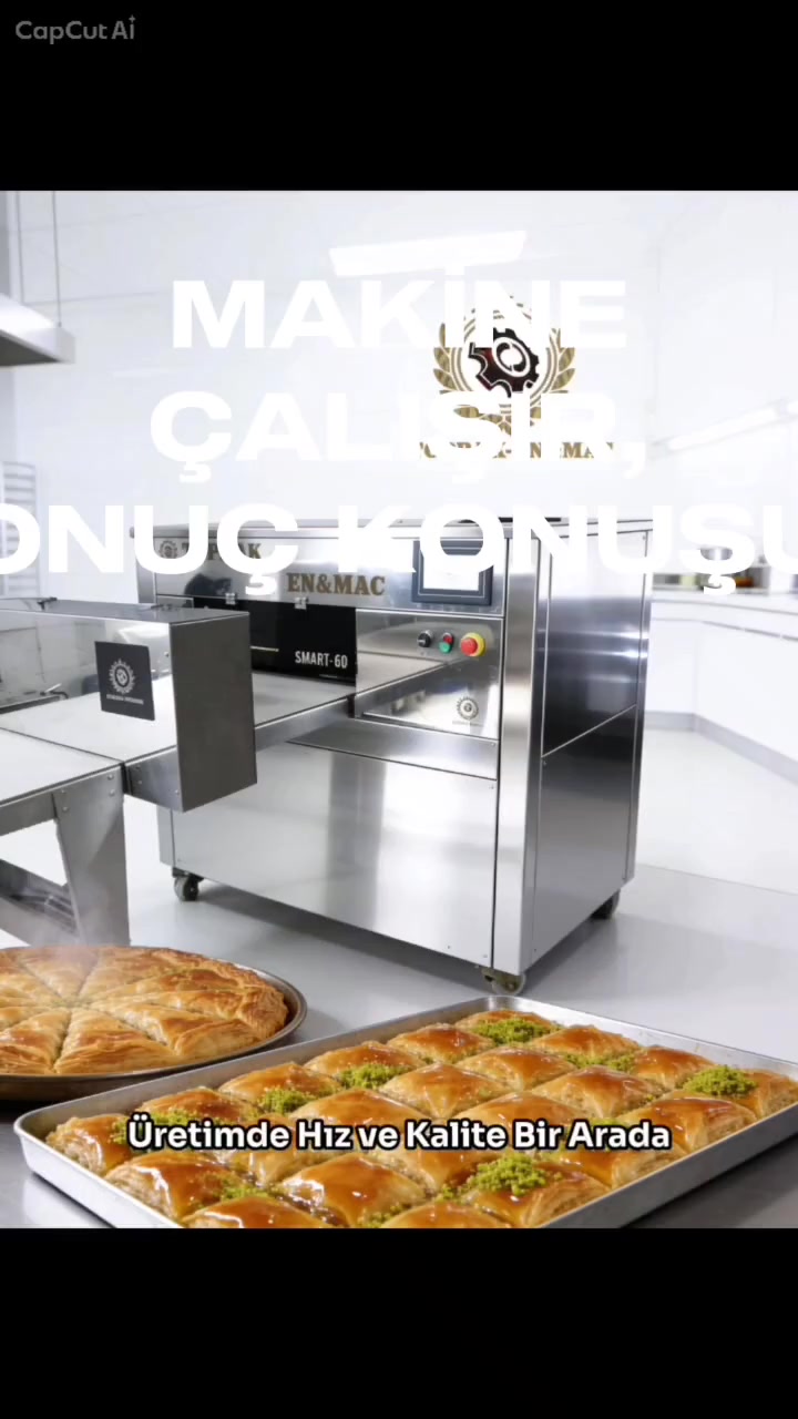 Baklava yufka açma makinesi Smart-60 