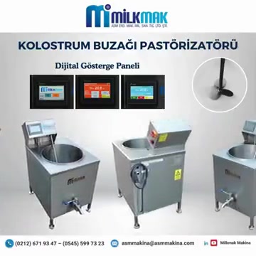30 Litre Kolostrum Buzağı Pastörizatörü