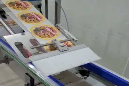 Üst Etiket Yapıştırma Makinası 