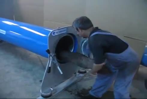4.20 Metre Amortisörlü Halı Sıkma Makinesi