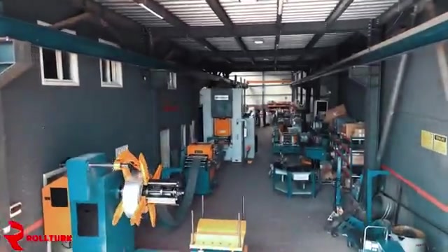 Depo Rafı Üretim Hattı Roll Form Makinesi