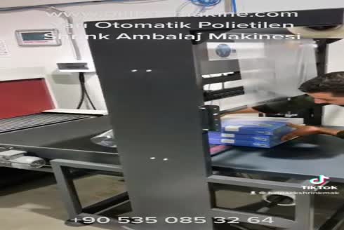 Yarı Otomatik Canlı Konveyörlü Shrink Ambalaj Makinesi