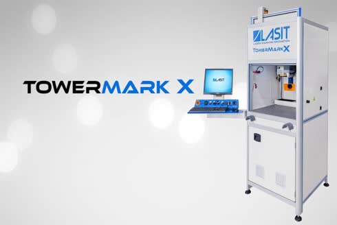 Fiber Lazer Markalama Makinası Lasit TOWERMARK X