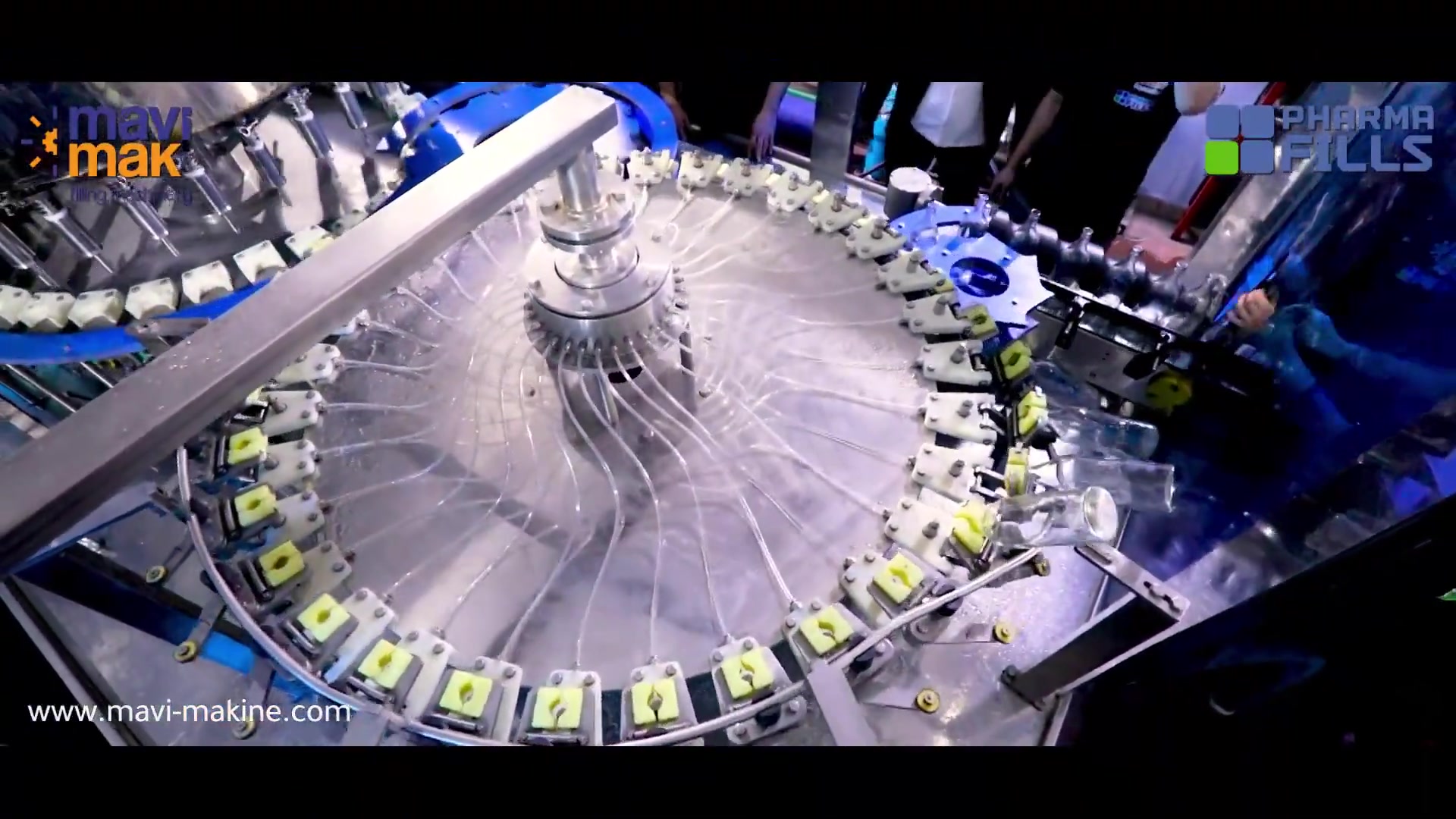 Rotary Dolum ve Kapaklama Makinesi