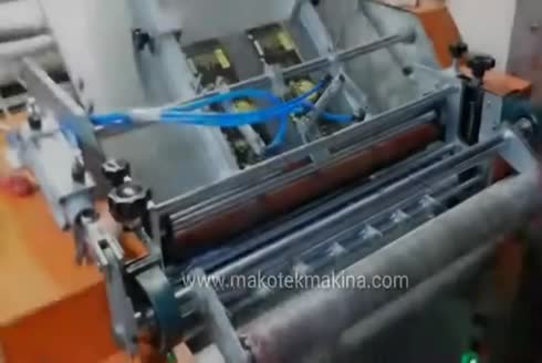 Kağıt Boru Sıvama/Etiketleme Makinası (Soğuk Tutkal)