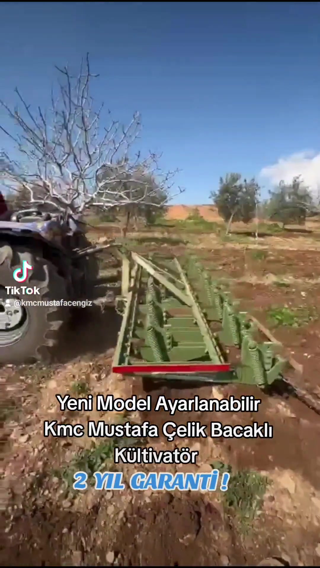 9 Ayaklı Normal Tip Kültivator