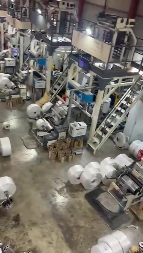 300 Vuruş / Dakika Atlet Poşet Kesim Makinesi