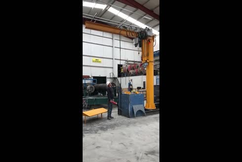 3 Ton 3X3 Meter Floor Mounted Gantry Crane System