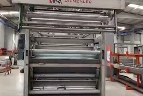 DIL-CUT Open Width Slitting & Squeezing Machine With 1 Foulard