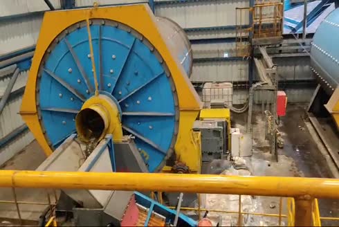 ᴓ 1500 mm Bilyalı Çubuklu Maden Değirmeni Video