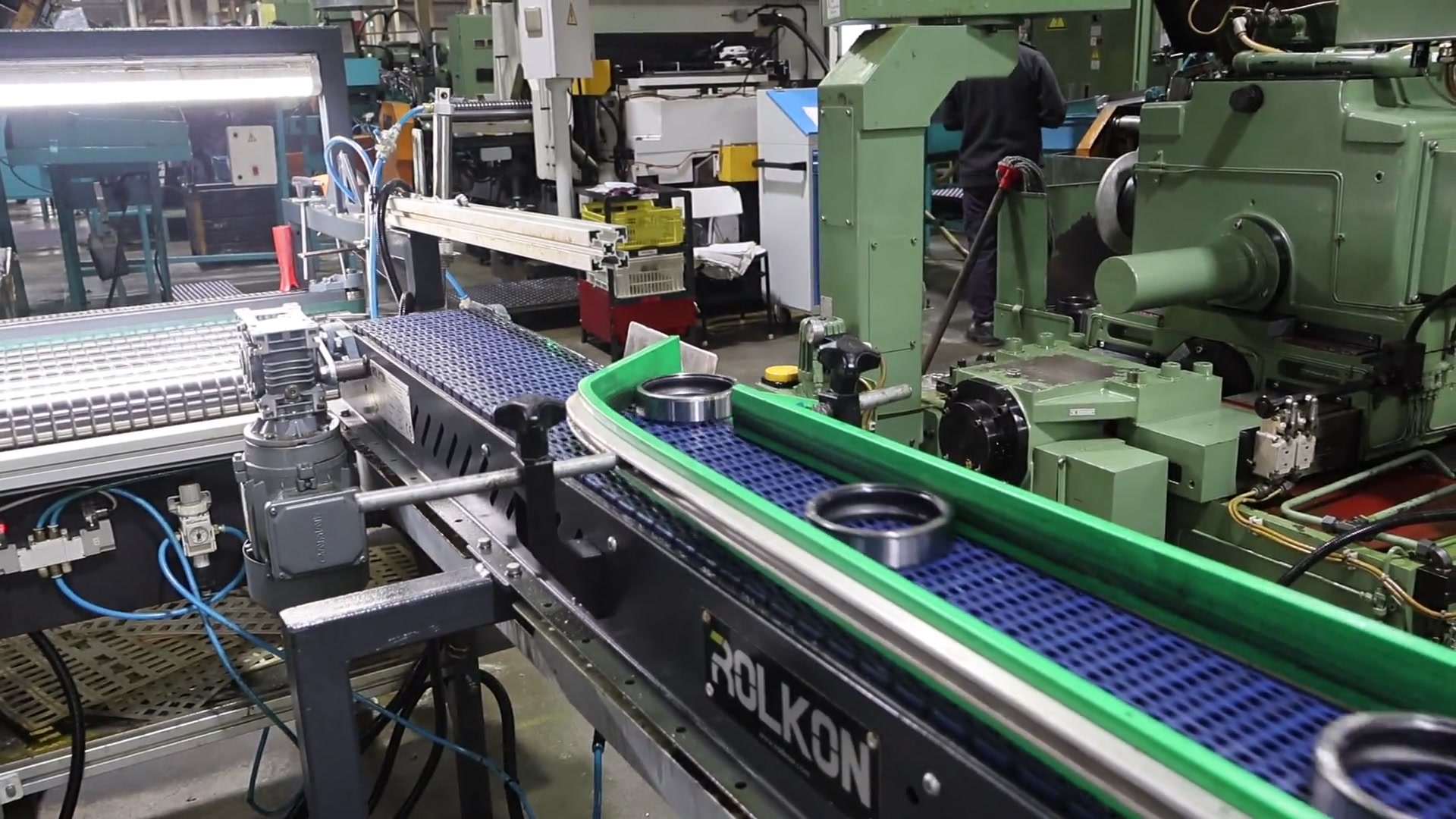 Otomatik Rulman Dizme Ve Transfer Konveyör Hattı