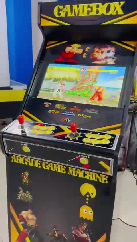 Siyah Renk Çok Oyunlu 63 Ekran Arcade Nostalji Atari Makinası