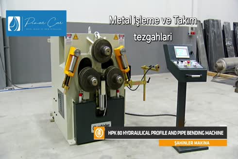 HPK 80 - Hidrolik Profil Kıvırma Makinası