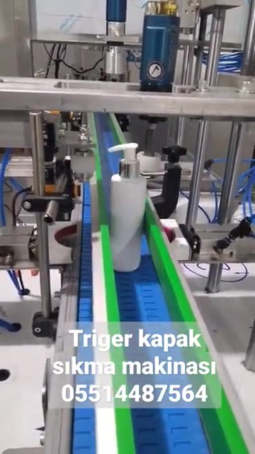 Triger Kapak Kapatma Makinası