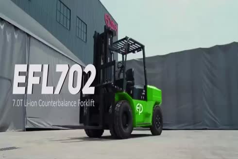 7 Ton 80Volt/820 Amper Lityum-İyon Akülü Forklift