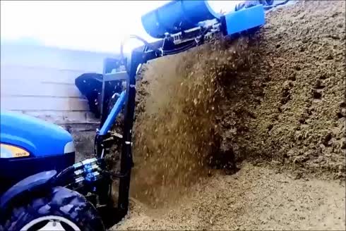 Tractor Front Loader (Bucket) Silage Cutting