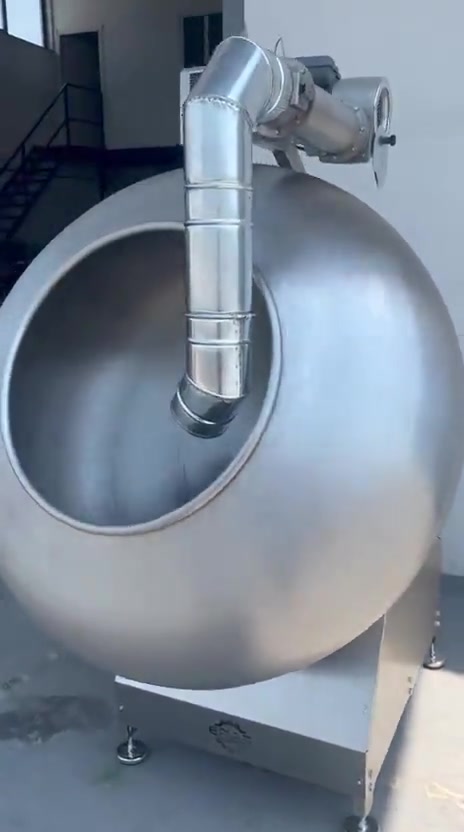 Fanlı 120 cm Draje Kaplama Makinesi