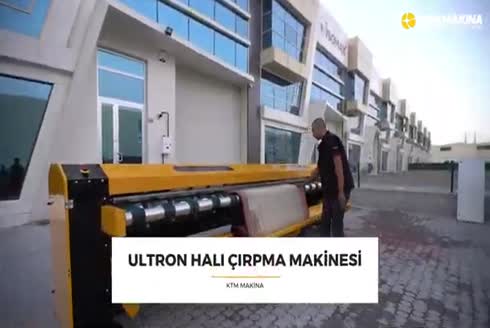 ULTRON3300 (330 Cm) Otomatik Halı Çırpma ve Halı Silkeleme Makinası 