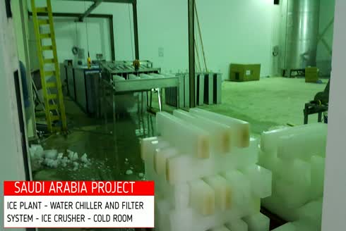 10 Ton / Gün Kalıp Buz Makinesi