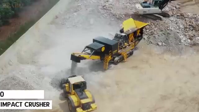 400-500 Ton/Saat Mobil Darbeli Kırıcı