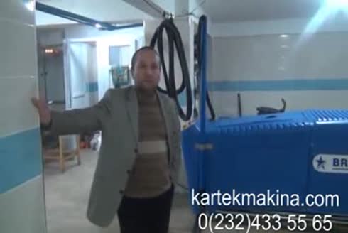 Raylı Sistem Otomatik Halı Yıkama Makinası
