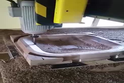 Ahşap 3D Lavabo İşleme