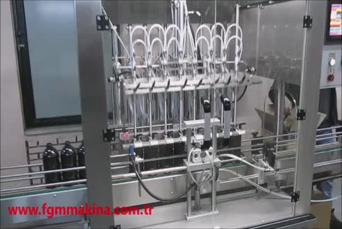 100 Ml - 1000 Ml Servo Liquid Filling And Capping Machine