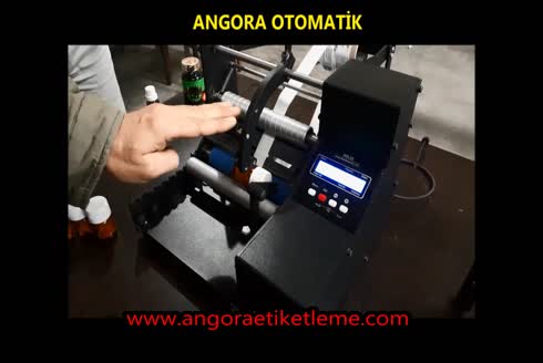 Angora Motto Yarı Otomatik Etiketleme Makinası